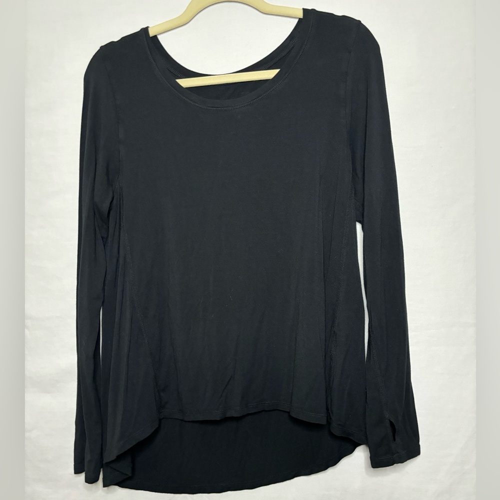 Zyia Active Black Long Sleeve Women's Top